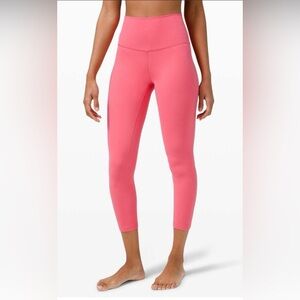 Lululemon Align Pant 25" Leggings in Guava Pink. Butter Soft Nulu Fabric. 4